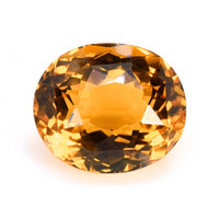 11.04 Ct. Yellowish Orange Citrine from Brazil Video