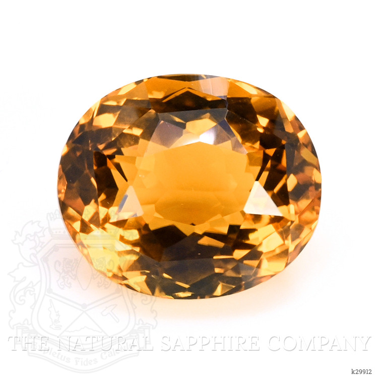 11.04 Ct. Yellowish Orange Citrine from Brazil