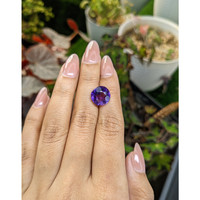 5.64 Ct. Purple Amethyst from Brazil Life Style