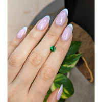 0.66 Ct. Tsavorite Garnet from Tanzania Life Style