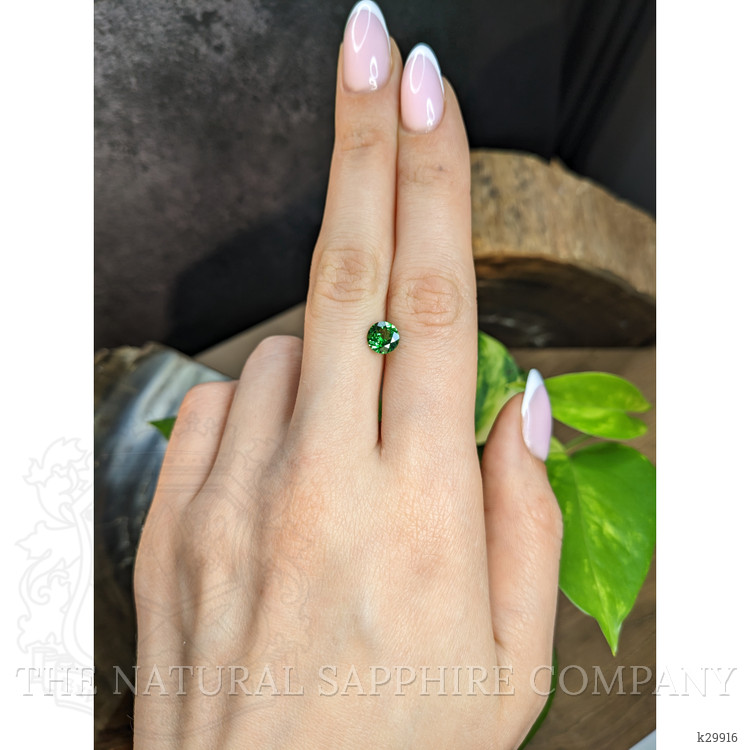 1.07 Ct. Tsavorite Garnet from Tanzania