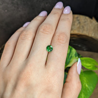 1.07 Ct. Tsavorite Garnet from Tanzania Life Style