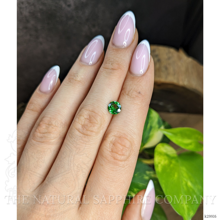 1.07 Ct. Tsavorite Garnet from Tanzania