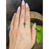 1.24 Ct. Tsavorite Garnet from Tanzania Life Style