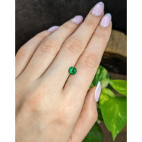 1.24 Ct. Tsavorite Garnet from Tanzania Life Style
