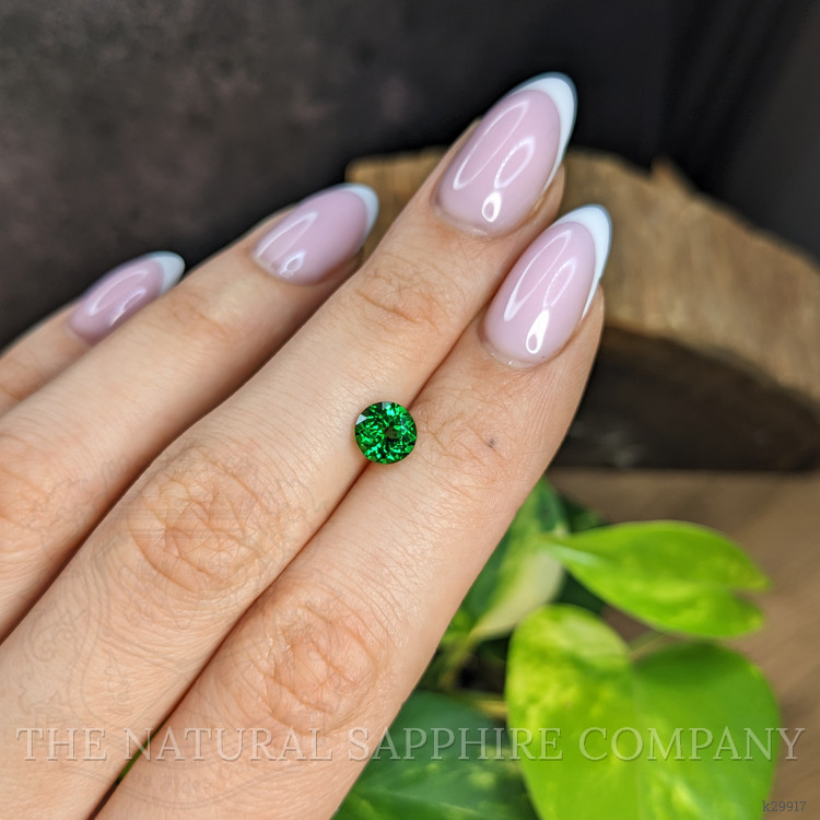 1.24 Ct. Tsavorite Garnet from Tanzania