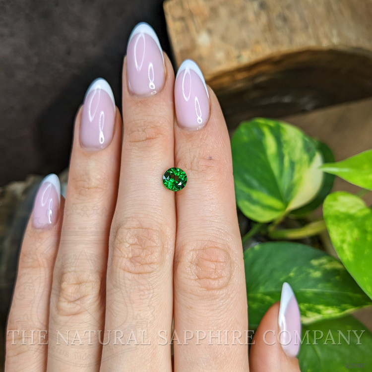 1.24 Ct. Tsavorite Garnet from Tanzania