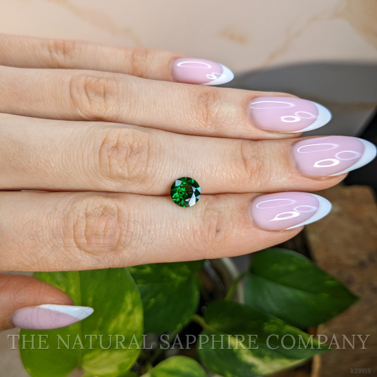 1.36 Ct. Tsavorite Garnet from Tanzania