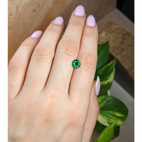 1.48 Ct. Tsavorite Garnet from Tanzania Life Style