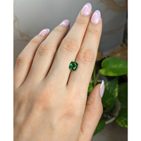2.15 Ct. Tsavorite Garnet from Tanzania Life Style