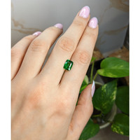 2.18 Ct. Tsavorite Garnet from Tanzania Life Style