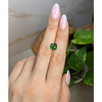 2.77 Ct. Tsavorite Garnet from Tanzania Life Style