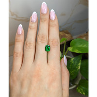 3.11 Ct. Tsavorite Garnet from Tanzania Life Style