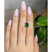 3.57 Ct. Tsavorite Garnet from Tanzania Life Style