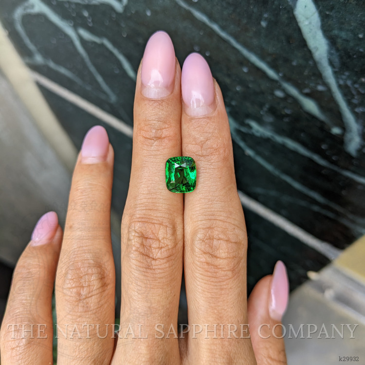 4.09 Ct. Tsavorite Garnet from Tanzania