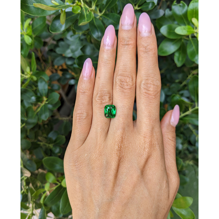 4.09 Ct. Tsavorite Garnet from Tanzania
