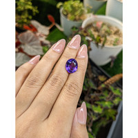 5.78 Ct. Purple Amethyst from Brazil Life Style