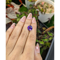 3.31 Ct. Purple Amethyst from Brazil Life Style