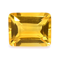 5.73 Ct.Tw. Emerald Cut Citrine