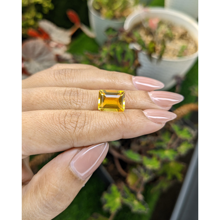 5.73 Ct. Yellow Citrine from Brazil