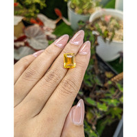 5.73 Ct. Yellow Citrine from Brazil Life Style