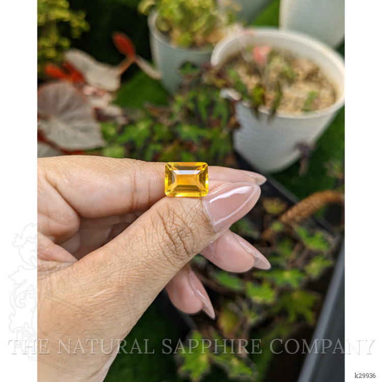 5.73 Ct. Yellow Citrine from Brazil