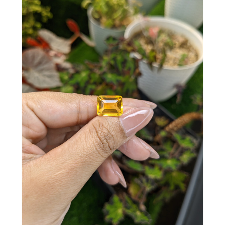 5.73 Ct. Yellow Citrine from Brazil