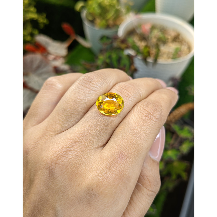 5.67 Ct. Yellow Citrine from Brazil