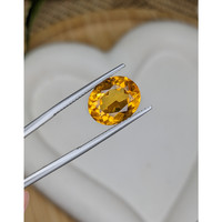 5.14 Ct. Orangish Yellow Citrine from Brazil Life Style
