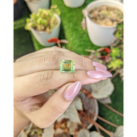 5.97 Ct. Yellowish Green Prasiolite from Brazil Life Style