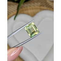 5.97 Ct. Yellowish Green Prasiolite from Brazil Life Style