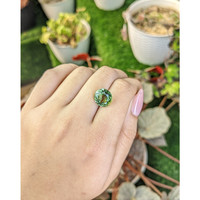 5.96 Ct. Green Prasiolite from Brazil Life Style