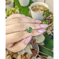 5.96 Ct. Green Prasiolite from Brazil Life Style
