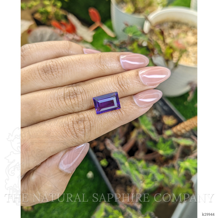 6.05 Ct. Purple Amethyst from Ceylon (Sri Lanka)