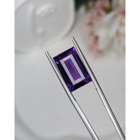 5.70 Ct. Purple Amethyst from Ceylon (Sri Lanka) Life Style