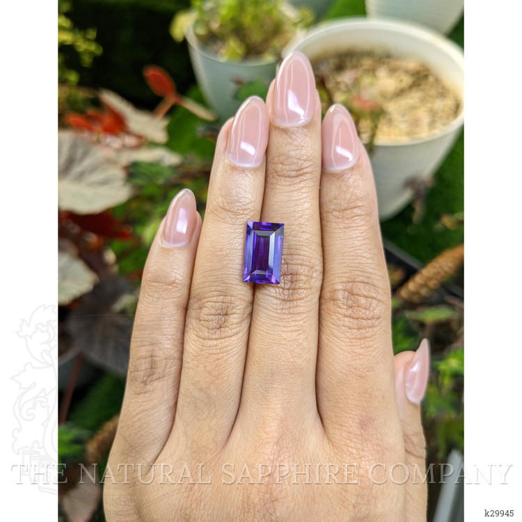 5.70 Ct. Purple Amethyst from Ceylon (Sri Lanka)