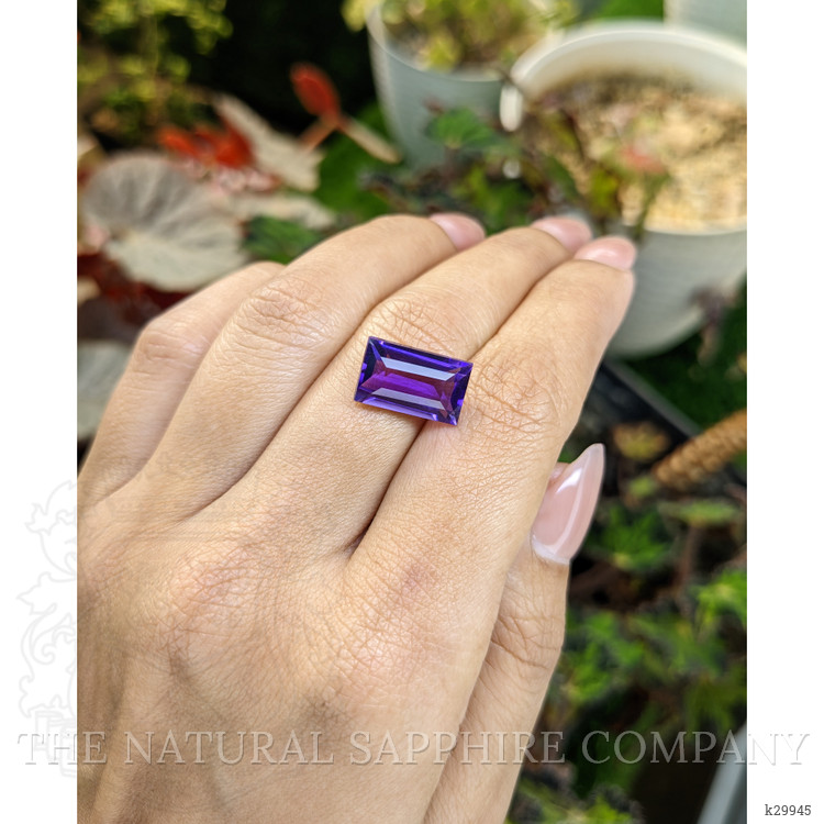 5.70 Ct. Purple Amethyst from Ceylon (Sri Lanka)