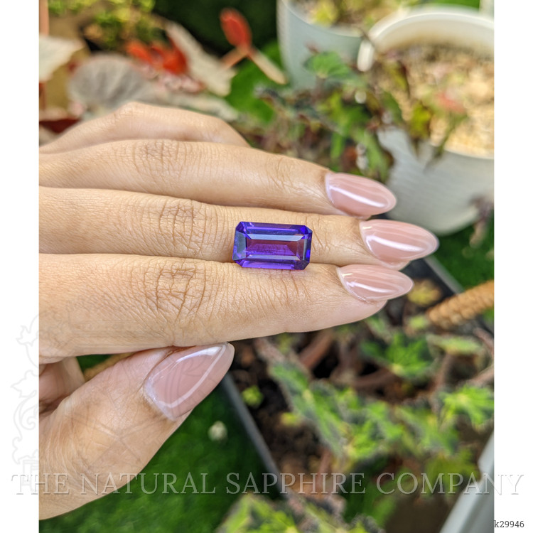 6.28 Ct. Purple Amethyst from Ceylon (Sri Lanka)