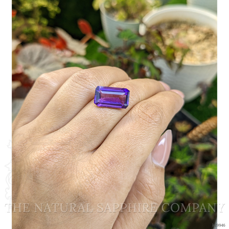 6.28 Ct. Purple Amethyst from Ceylon (Sri Lanka)