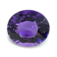 8.73 Ct.Tw. Oval Amethyst