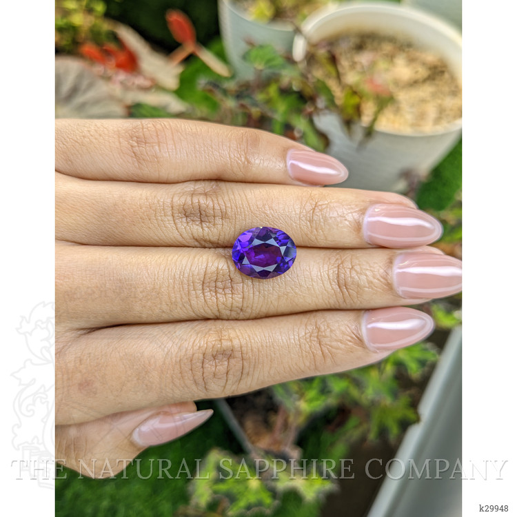 6.07 Ct. Purple Amethyst from Ceylon (Sri Lanka)
