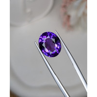 6.07 Ct. Purple Amethyst from Ceylon (Sri Lanka) Life Style