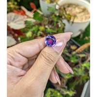 5.93 Ct. Purple Amethyst from Ceylon (Sri Lanka) Life Style