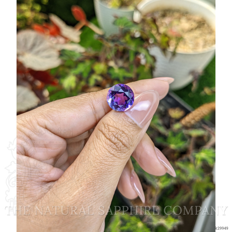 5.93 Ct. Purple Amethyst from Ceylon (Sri Lanka)