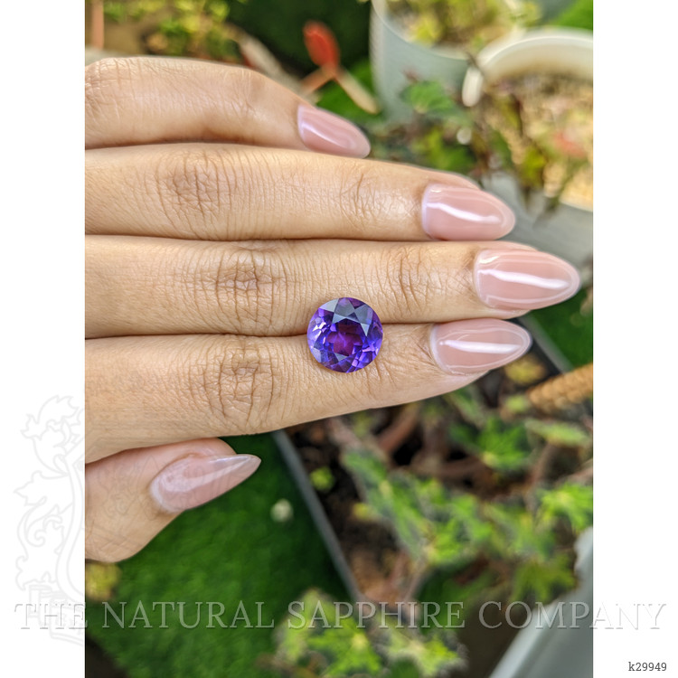 5.93 Ct. Purple Amethyst from Ceylon (Sri Lanka)