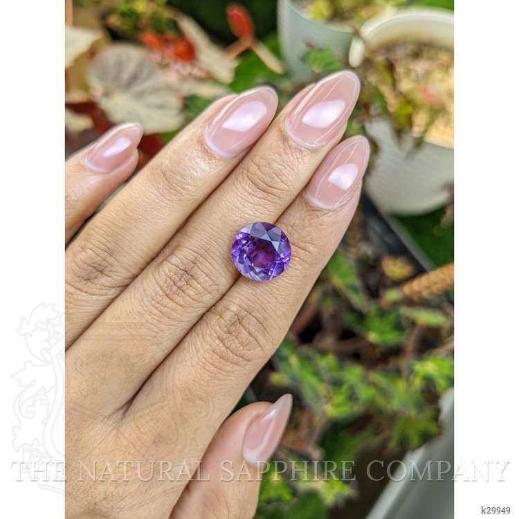 5.93 Ct. Purple Amethyst from Ceylon (Sri Lanka)
