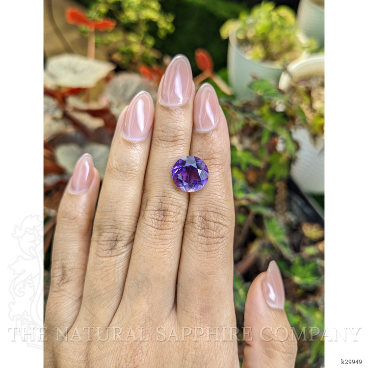 5.93 Ct. Purple Amethyst from Ceylon (Sri Lanka)