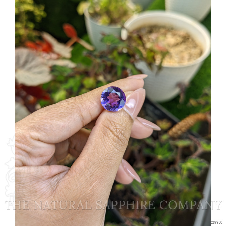 6.05 Ct. Purple Amethyst from Ceylon (Sri Lanka)