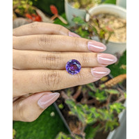 6.05 Ct. Purple Amethyst from Ceylon (Sri Lanka) Life Style