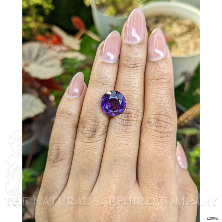6.23 Ct. Purple Amethyst from Ceylon (Sri Lanka)